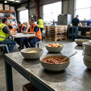 Stackable Bowls – 152mm Dia – Durable Plastic | 384ml Capacity | Commercial – Indoor