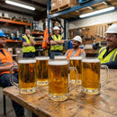 Beer Mugs – 640ml – Nucleated Glass | CE Lined | 1 Pint – Commercial Use