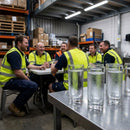 Flutino Glasses – 310ml – Glass | 12 Pack | Commercial – Indoor/Outdoor