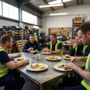 Stack Plates – 202.5mm White – Durable Ceramic | 12 Pack | Commercial Use