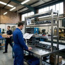 Three-Tier Ambient Overshelves – For Panther Trolleys & Cabinets – Commercial Kitchen Use