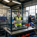 Glass Display Cabinet – Three Tier – Toughened Safety Glass – Commercial Food Display