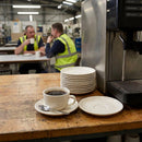 Steelite Concorde Saucers – 117.5mm – Durable Ceramic | 5mm Thickness | Commercial Grade – Indoor