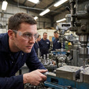 Safety Glasses – Clear – Polycarbonate | 1.0mm | Impact Resistant | Commercial – Industrial