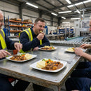 Whiteware Plates – 252mm – Durable Ceramic | 5mm Thickness | Commercial Grade – Indoor