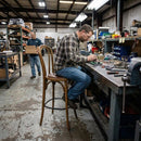 Bar Chair – Weathered Oak – Wood | Standard Thickness | Commercial Grade – Indoor