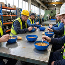 Polypropylene Bowls – 103mm Blue – Shatterproof, Unbreakable – School & Institutional Use