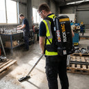 M-Class Battery Powered Backpack Vacuum – Cordless – Industrial – Commercial & Warehouse Cleaning