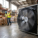 Condenser Fan Cover – Heavy Duty Fabric | Waterproof | UV Resistant – Outdoor Use