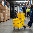 Mop Bucket – 25L – Plastic | Foot Pedal Release | Commercial – Indoor