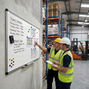 Magnetic Board – 600x900mm – White | Durable Surface | Indoor Use