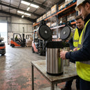 Pump Action Airpot – 5Ltr – Stainless Steel | 5L Capacity | Commercial – Indoor Use