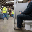 Toilet Seat – Medium-Weight – STA-TITE Material | Durable | Commercial Grade – Domestic Use