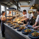 Chefs Plates – 355 x 189mm – Stoneware | 6 Pack | Commercial – Indoor/Outdoor