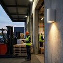Outdoor Wall Light – White – Durable Material | Weather Resistant | IP65 Rated – Outdoor