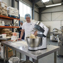 Compact Mixer – Silver – Stainless Steel | 1000W | 4.3L Bowl | Commercial – Domestic