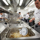 Frying Thermometer – Stainless Steel – Accurate Temperature Measurement – Commercial Kitchen