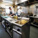 Free Standing Electric Fryer – Commercial-Grade – Professional Kitchen Use