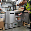 Double Door Counter Freezer – 240Ltr – Commercial Grade | 2-Door | Energy Efficient – Commercial