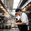 Chef Headwrap – Black – Durable Fabric | Lightweight – Commercial | Indoor