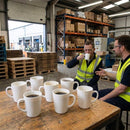 Ceramic Coffee Mugs – 320ml – Durable Ceramic | 6 Pack – Domestic Use