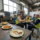 Steelite Rio Green Slimline Plates – 255mm – Durable Porcelain | 5mm Thickness | Commercial – Indoor