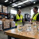 Tapered Glass Tumblers – 400ml – Handcrafted Soda-Lime – Restaurant & Bar Use