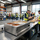 Wet Heat Bain Marie – 6x 1/4 & 3x 1/6 Gastronorm Pans – Stainless Steel – Commercial Catering