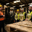 Champagne Flutes – 210ml – Soda Lime Glass, Clear – Commercial & Home Use