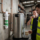 Commercial Water Boiler Filter System – Filter Head, Cartridge & Clips – Effective Contaminant Removal – Catering & Hospitality