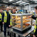 Heated Display Unit – 750mm – Rear Sliding Glass Doors, High Capacity – Commercial Use