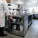 Ambient Pedestal Without Doors – Compact Holding Unit – Commercial Kitchen Storage