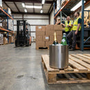 Wine & Champagne Cooler – Brushed Stainless Steel – Durable Material | Commercial Grade – Indoor/Outdoor
