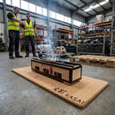 Heat Mat for Long Konro Grill – 160 x 73 cm – Durable Material | 5 mm Thickness | Indoor/Outdoor
