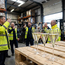Crystal Champagne Flutes – 200ml/7oz – Lead-Free, Durable – Commercial & Home Use