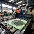 Microfibre Cloth – 400x400mm Green – Heavy Duty | 400 GSM | Commercial – Indoor/Outdoor