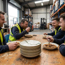 Coupe Bowls – 182mm – Stonecast White | Durable Ceramic | Commercial – Indoor/Outdoor