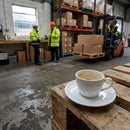Double Well Saucers – 150mm Pure White – High Resistance Porcelain – Hospitality & Catering