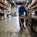 Tray Stand – Adjustable – Steel | 2mm Thickness | 100kg Load Capacity | Commercial – Indoor