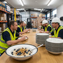 Oatmeal Bowls – 165mm – Durable Stoneware | 5mm Thickness | Commercial Grade – Indoor/Outdoor