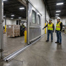 Polar Door Track – Aluminium | 2mm Thickness | 100kg Load Capacity | Commercial – Indoor