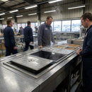 Heated Bain Marie Topper Glass Insert – Robust Display Solution – Buffet & Catering Use
