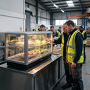 Heated Display Unit – 1000mm – Generous Capacity, Rear Sliding Doors – Commercial Use