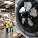 Condenser Fan Motor – Includes Blade – Durable Material | Standard Thickness | Industrial Grade – Commercial Use