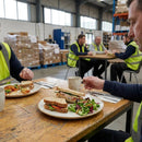 Stack Plates – 255mm White – Durable Ceramic | 5mm Thickness | Commercial Grade – Indoor/Outdoor