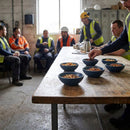 Contour Shallow Bowls – Blue – Super Vitrified | 116mm | 12 Pack – Commercial