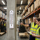 Wall Thermometer – Plastic – Durable & Easy-to-Read – Commercial & Kitchen Use