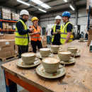 Cappuccino Saucers – 160mm – Durable Ceramic | 6 Pack – Commercial Use