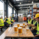 Beer Mugs – 640ml – Glass | 6 Pack – Ideal for Home & Commercial Use