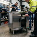 Heated Pedestal with Top, Legs and Doors – Commercial Grade – Professional Kitchen Use